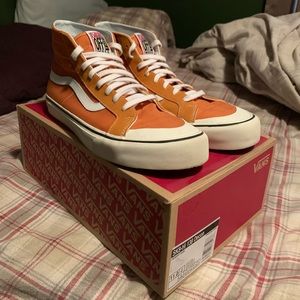 Vans Sk8-Hi 138 Decon Pro Desert Orange Size 11